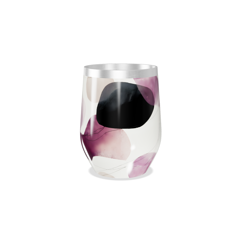 Copo Térmico Slim - Estampa Abstrata Colorida