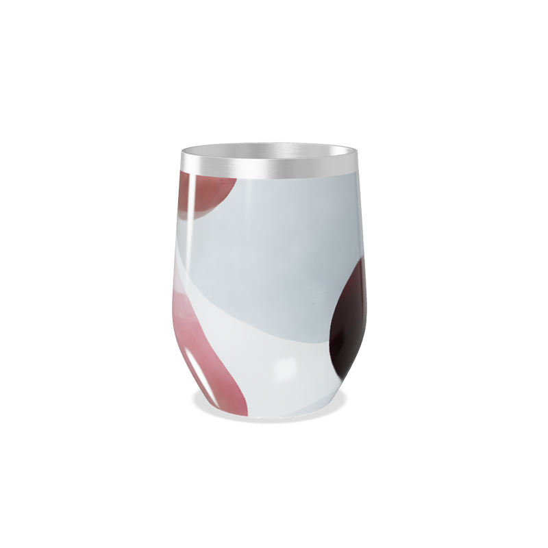 Copo Térmico Slim Estampado Abstrato - Inox