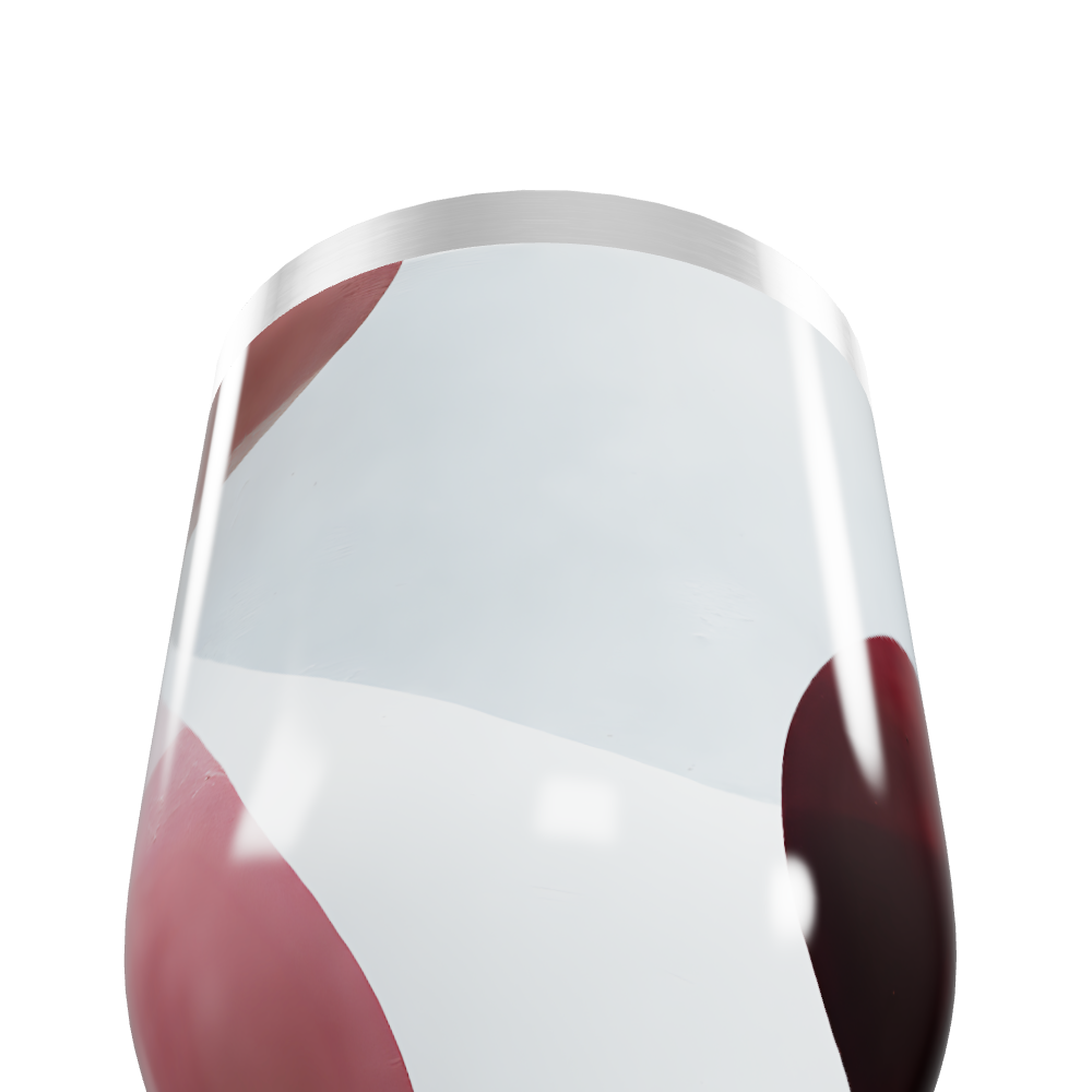 Copo Térmico Slim Estampado Abstrato - Inox