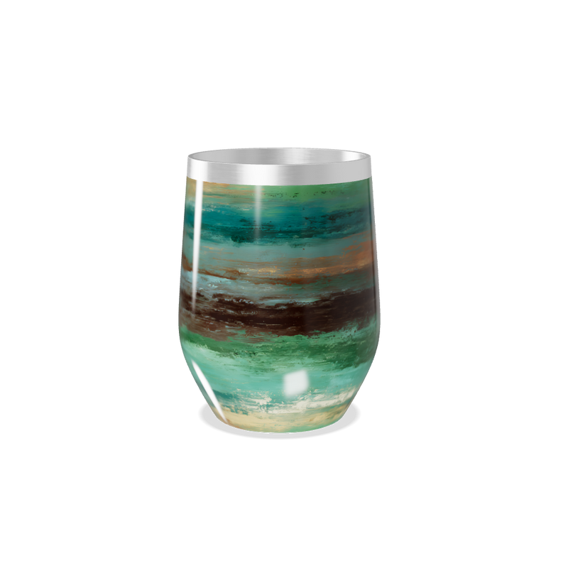 Copo Térmico Slim - Aço inox estampa colorida