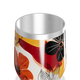 Copo Térmico Slim - Floral Multicolorido Inox