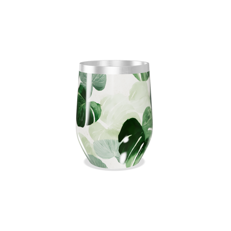 Copo Térmico Slim - Folhas Verdes