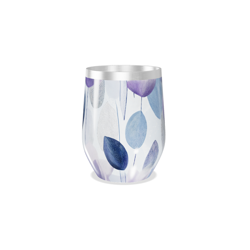 Copo Térmico Slim - Folhas Coloridas Aço Inox