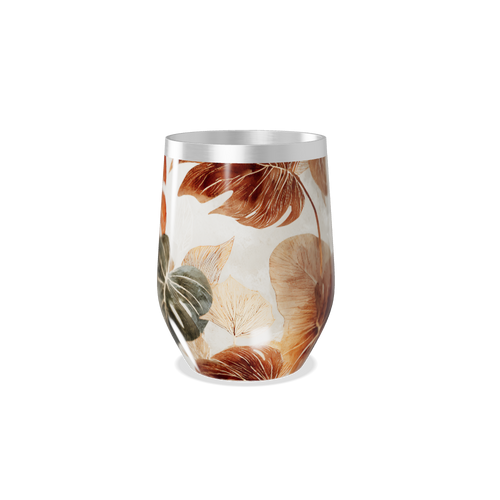 Copo Térmico Slim - Folhas Outono Aço Inox