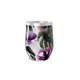 Copo Térmico Slim - Floral Tropical Inox