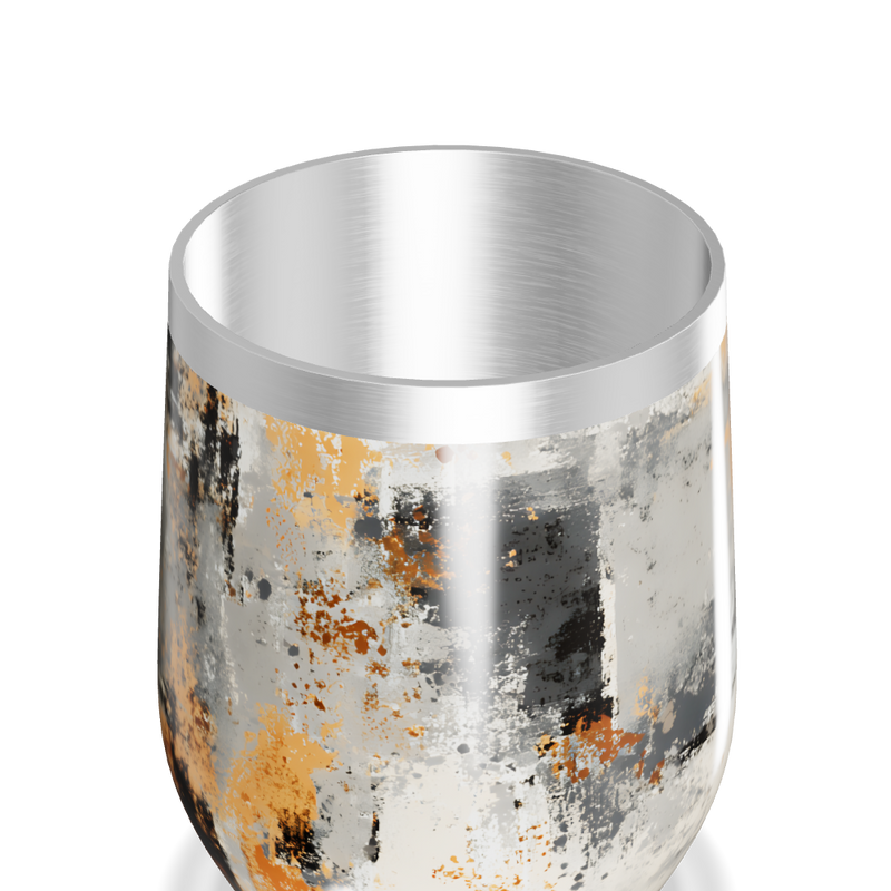 Copo Térmico Slim - Abstrato Aço Inox