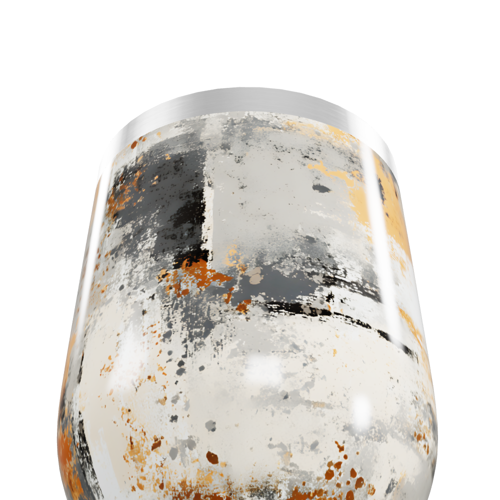 Copo Térmico Slim - Abstrato Aço Inox