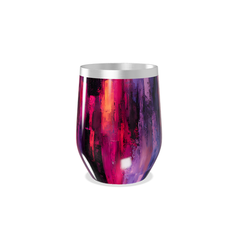 Copo Térmico Slim - Aço Inox Estampa Abstrata