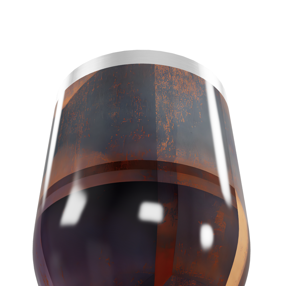 Copo Térmico Slim - Aço inox e vidro escuro