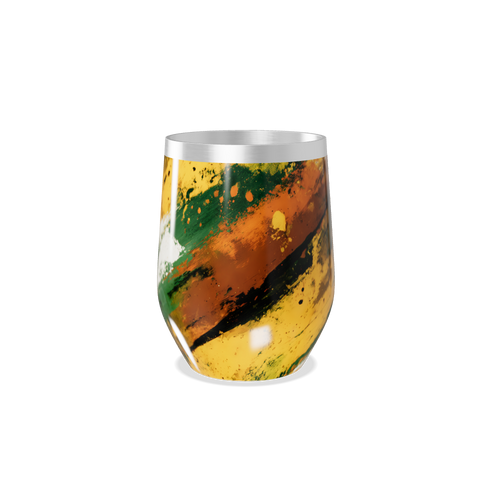 Copo Térmico Slim - Estampa Abstrata Colorida