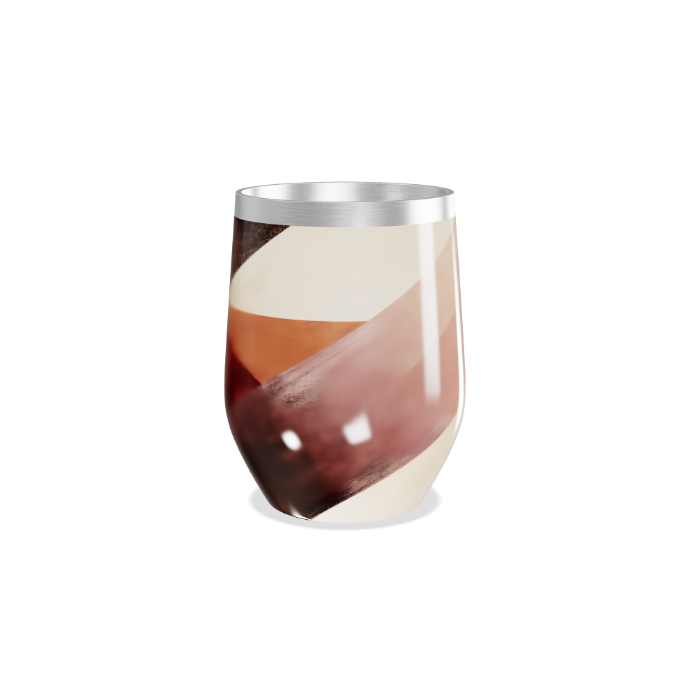 Copo Térmico Slim - Abstrato Colorido Aço