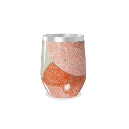 Copo Térmico Slim - Estampa Abstrata Colorida