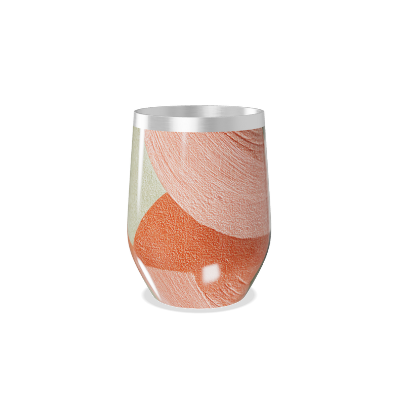 Copo Térmico Slim - Estampa Abstrata Colorida