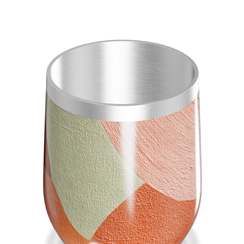 Copo Térmico Slim - Estampa Abstrata Colorida