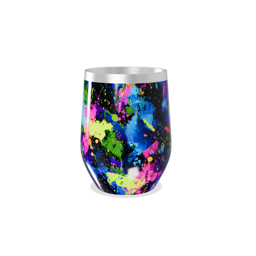 Copo Térmico Slim - Estampa Splash Colorido