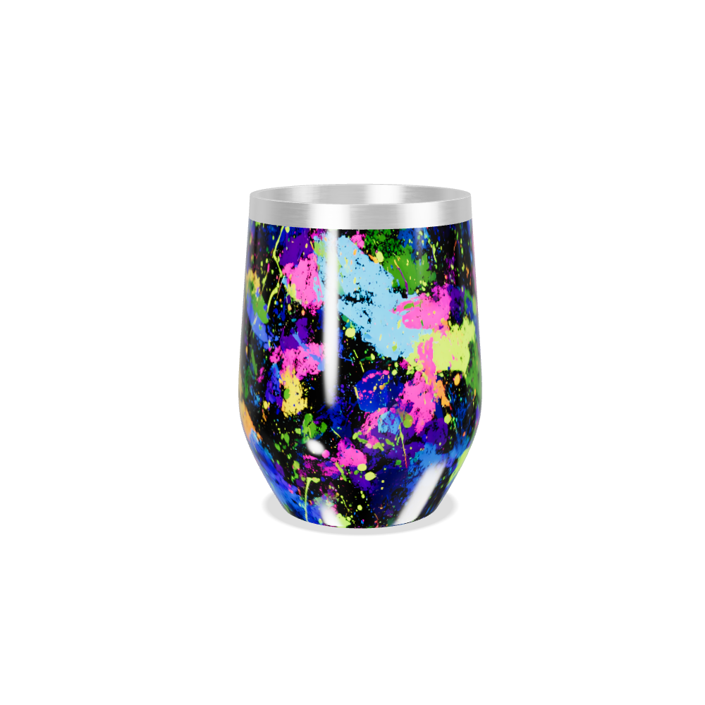 Copo Térmico Slim - Estampa Splash Colorido