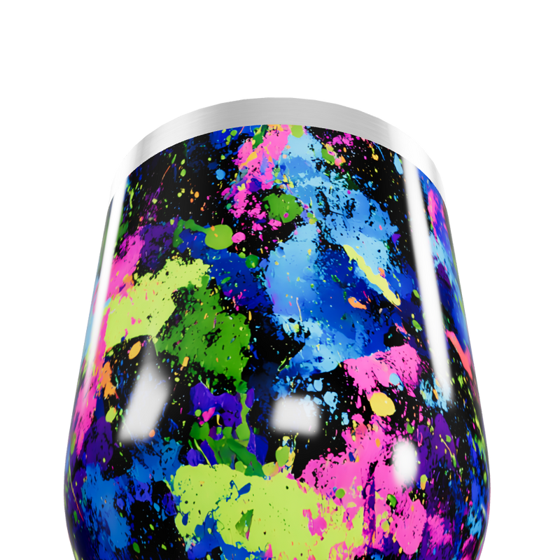 Copo Térmico Slim - Estampa Splash Colorido