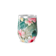Copo Térmico Slim - Floral Tropical Aço Inox