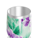Copo Térmico Slim - Floral Roxo e Verde
