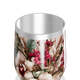 Copo Térmico Slim - Floral Aço Inox