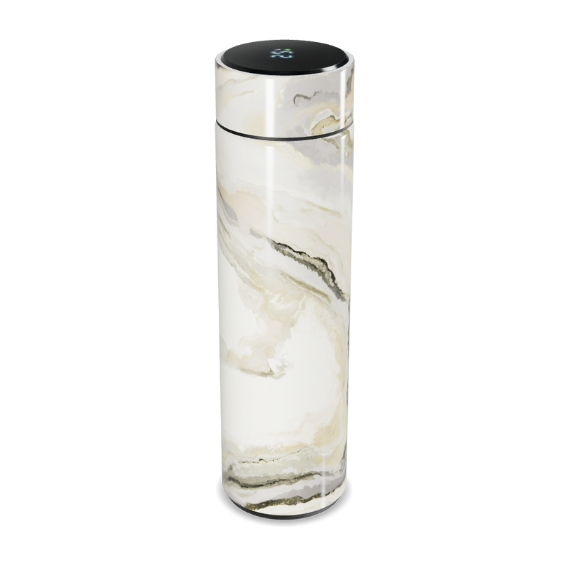 Garrafa Térmica Touch - Mármore Bege Digital