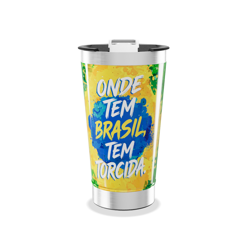 Copo Térmico - Agenda Verde e Amarela